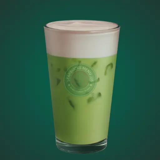 Iced Strawberry Matcha Tea Latte