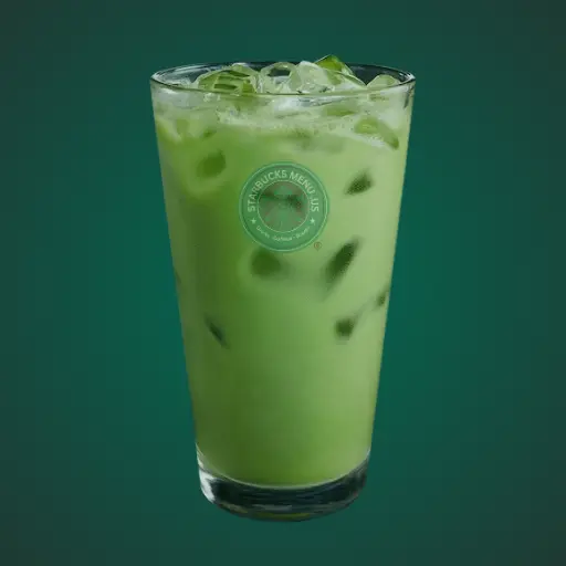 Iced Pineapple Matcha Drink