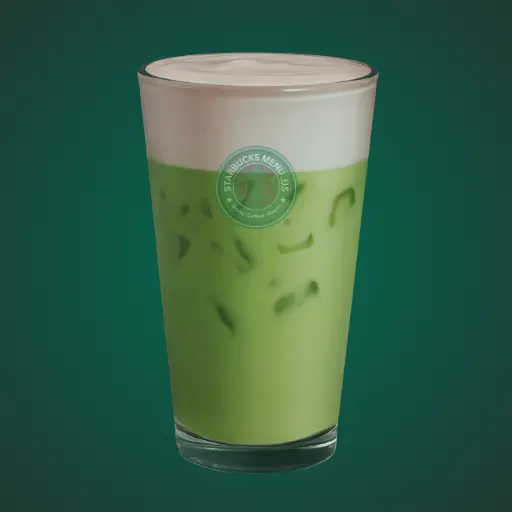 Iced Strawberry Matcha Tea Latte