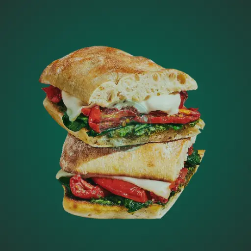 Roasted Tomato & Mozzarella Panini