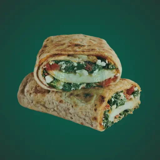 Spinach, Feta & Egg White Wrap