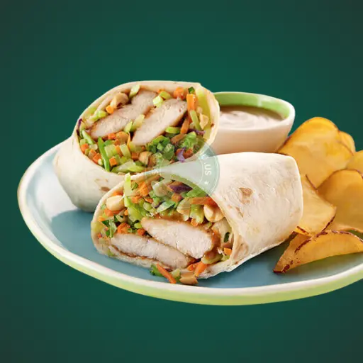 Thai-Style Peanut Chicken Wrap (Limited Time)